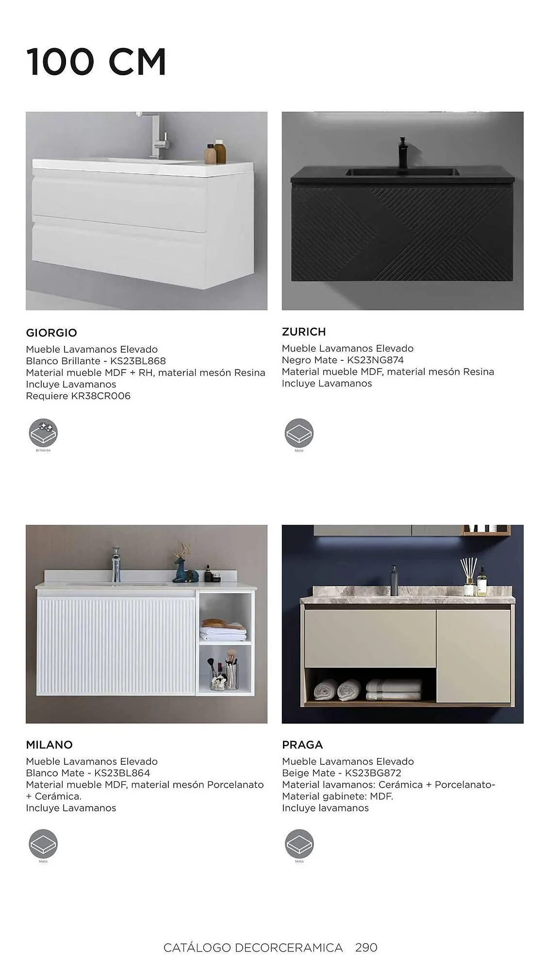 Catalogo de Catálogo Decorceramica 6 de noviembre al 6 de mayo 2025 - Pag 290