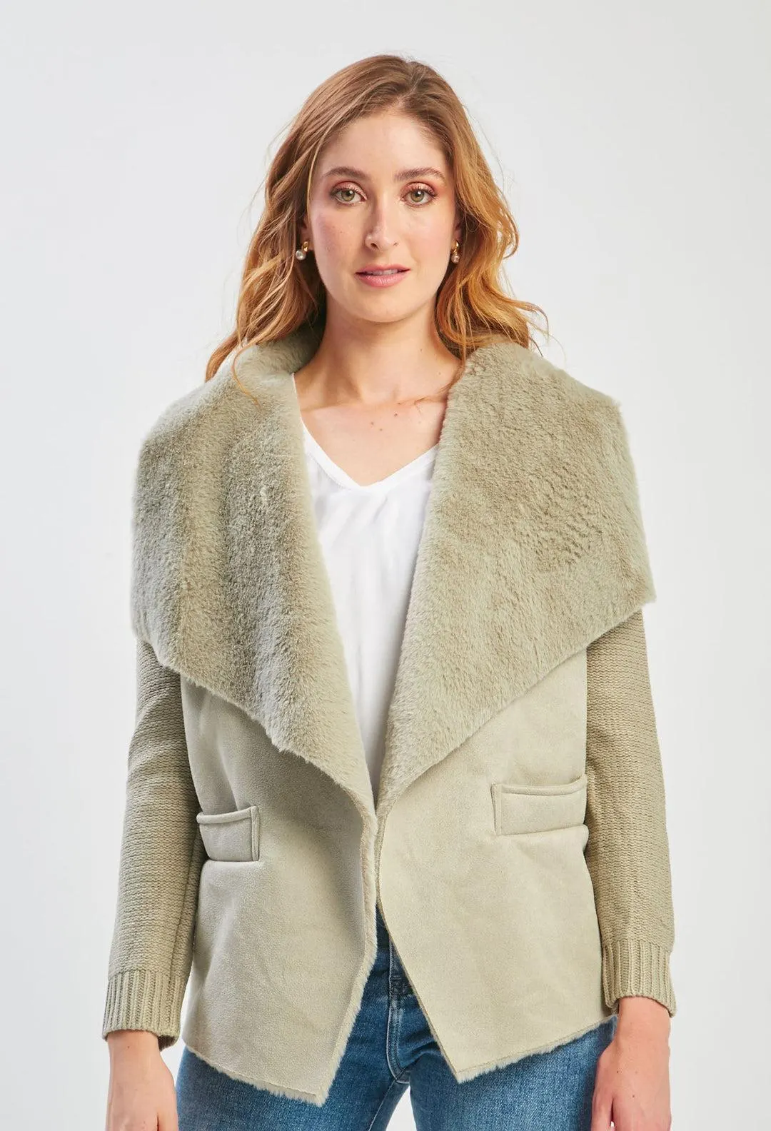 Cárdigan Asimétrico Mujer - SALE