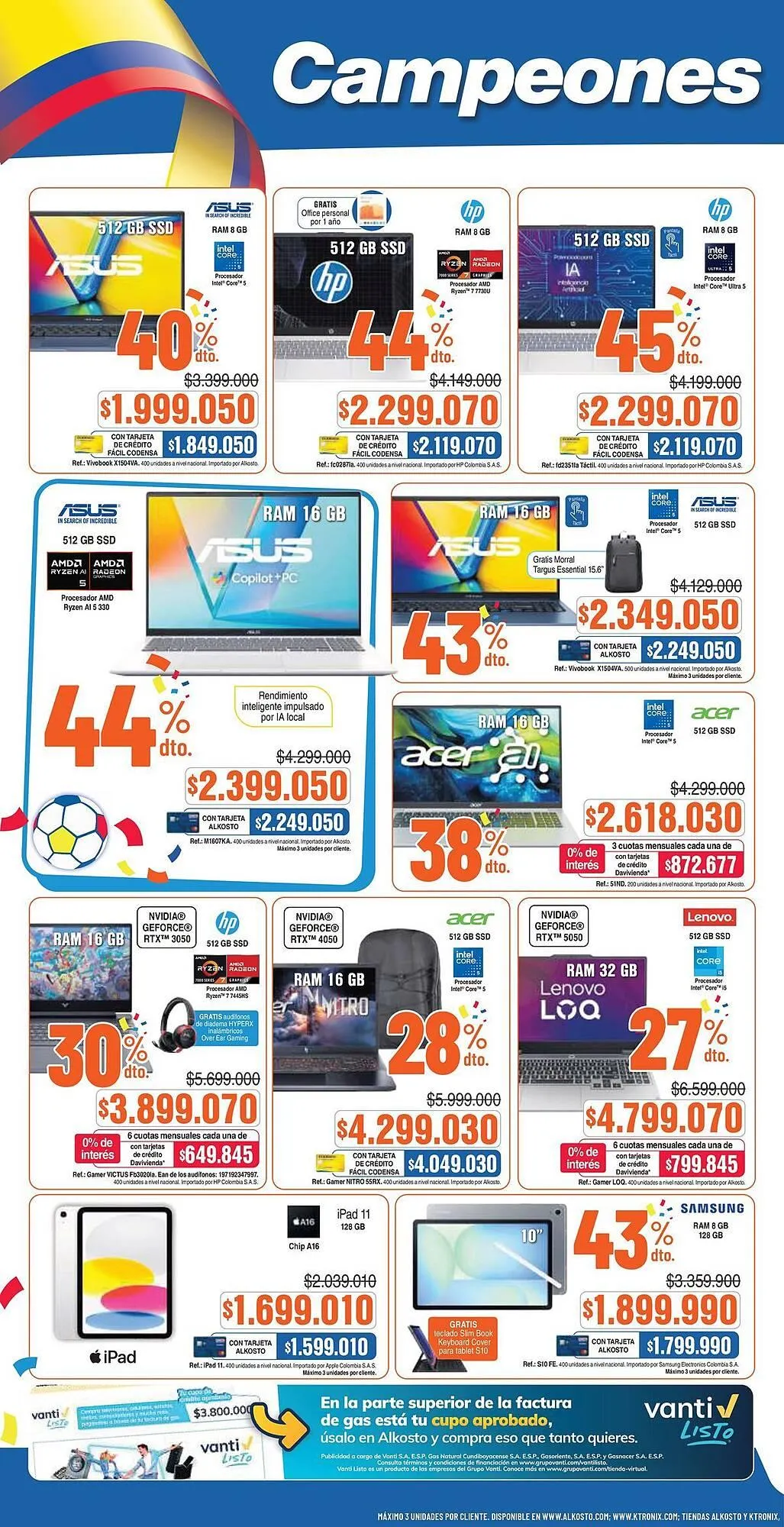Catalogo de Catálogo Alkosto 6 de junio al 12 de junio 2026 - Pag 4