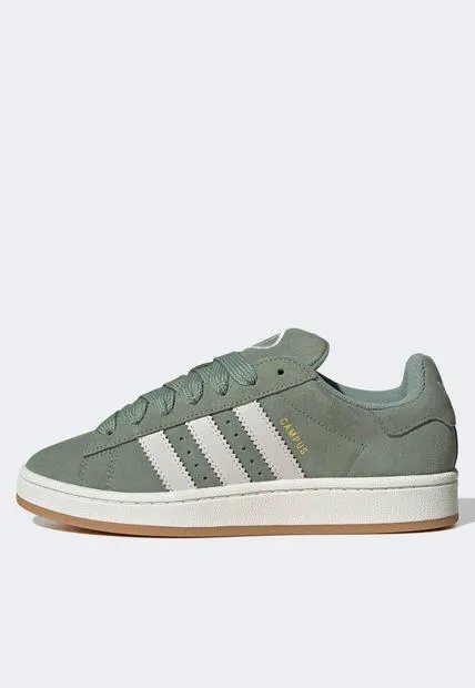 Tenis Lifestyle Verde Oliva-Blanco adidas Originals Campus 00s