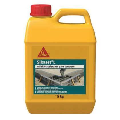 Sikaset L Aditivo Acelerante Para Concreto 5kg
