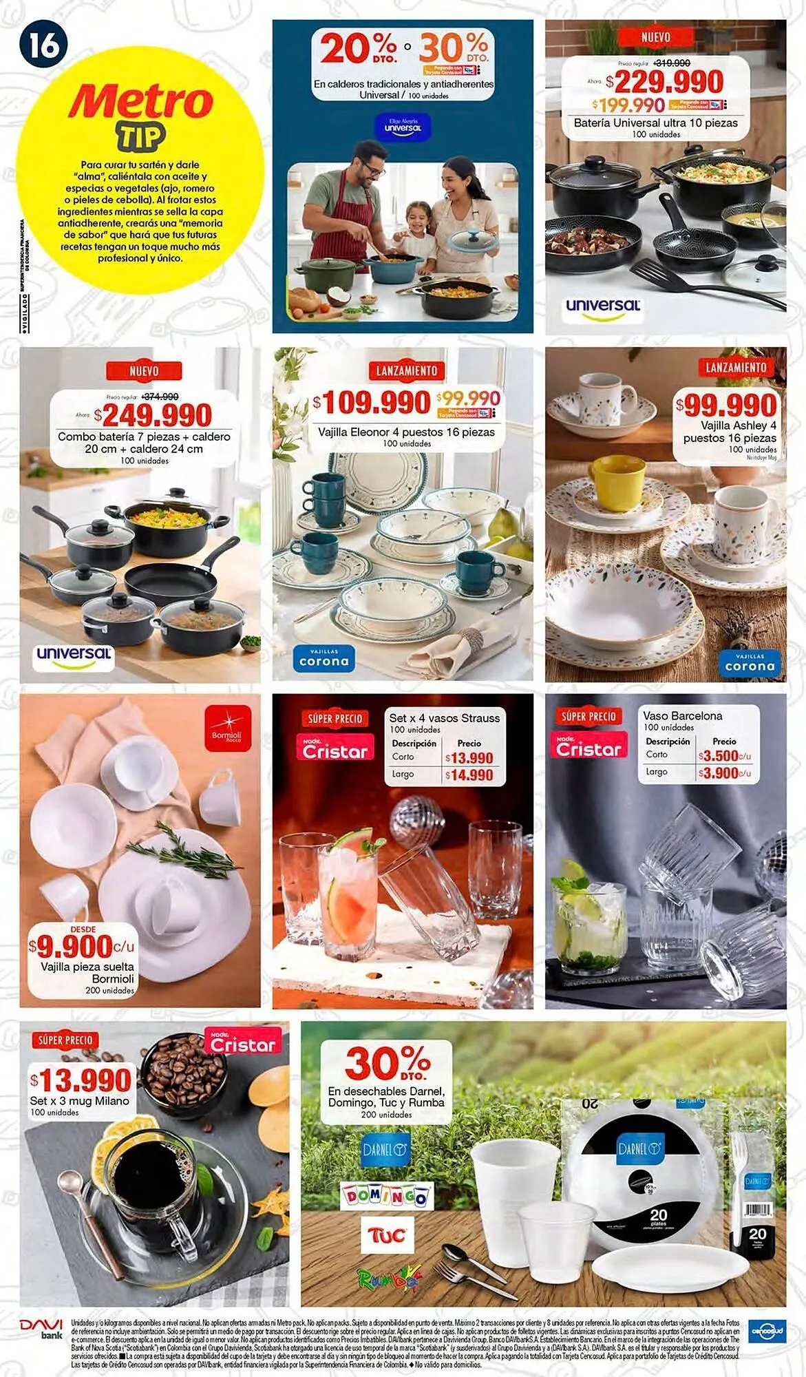 Catalogo de Catálogo Metro 2 de abril al 5 de abril 2026 - Pag 16