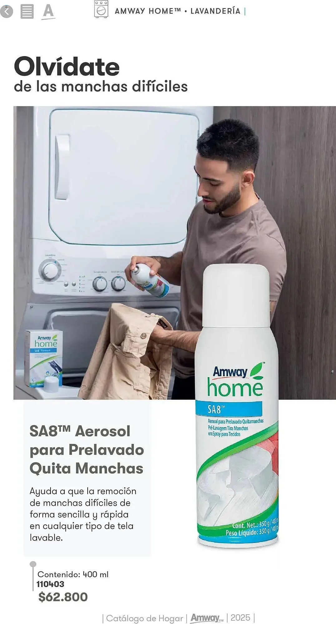 Catalogo de Catálogo Amway 30 de abril al 31 de marzo 2026 - Pag 8