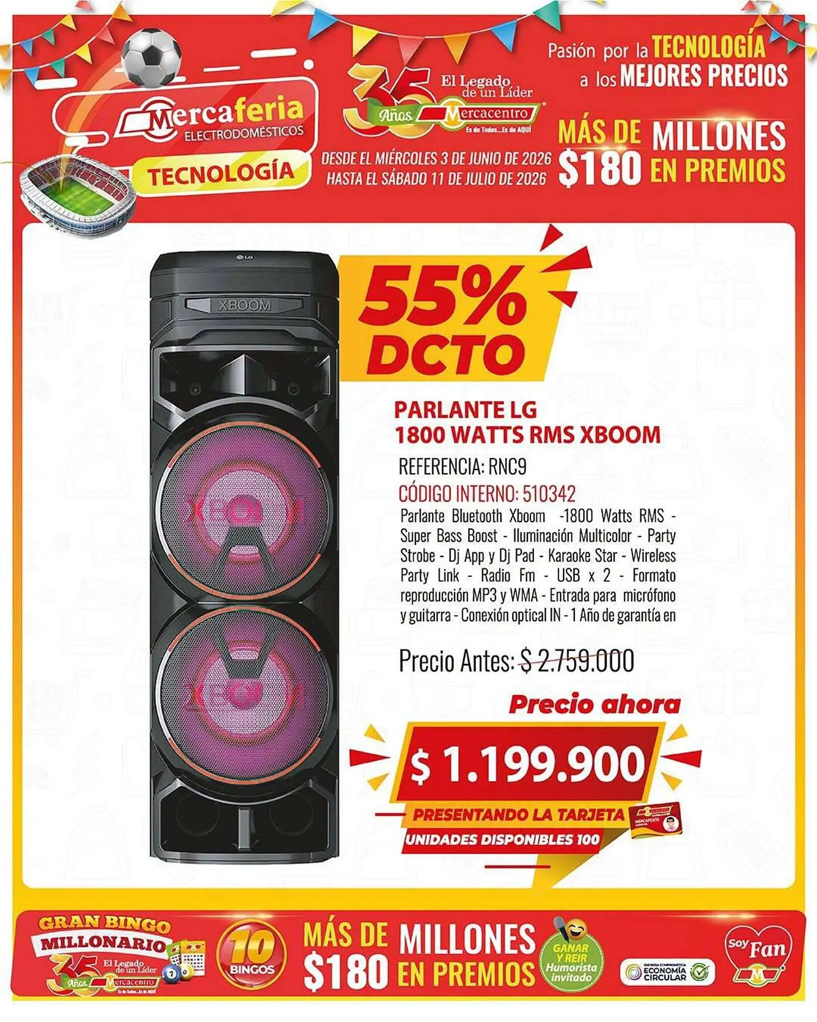Catalogo de Catálogo MercaCentro 21 de junio al 11 de julio 2026 - Pag 1