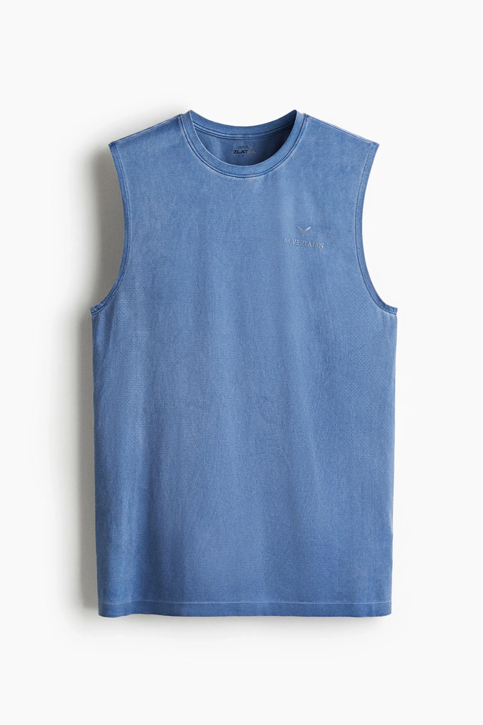 Camiseta deportiva de manga sisa Muscle Fit