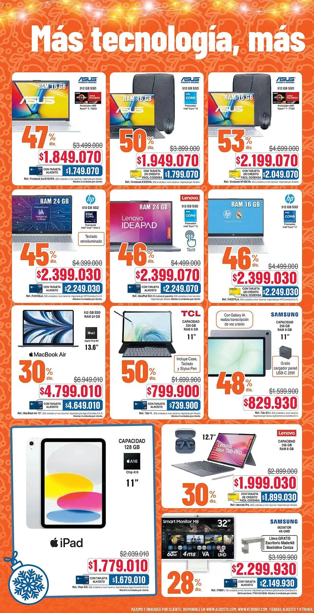Catalogo de Catálogo Alkosto 13 de diciembre al 19 de diciembre 2025 - Pag 2