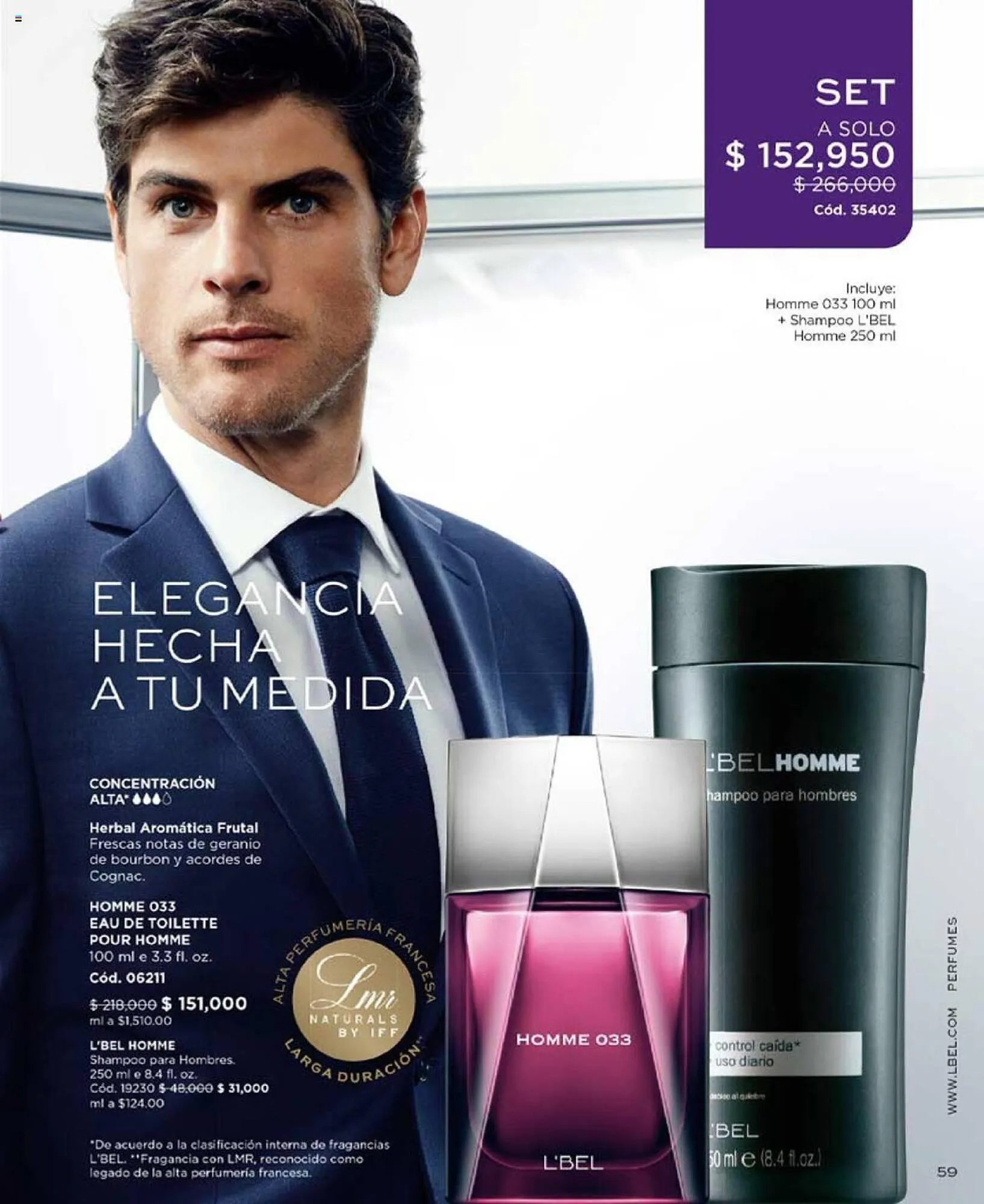 Catalogo de Catálogo L'bel 1 de noviembre al 30 de noviembre 2024 - Pag 159