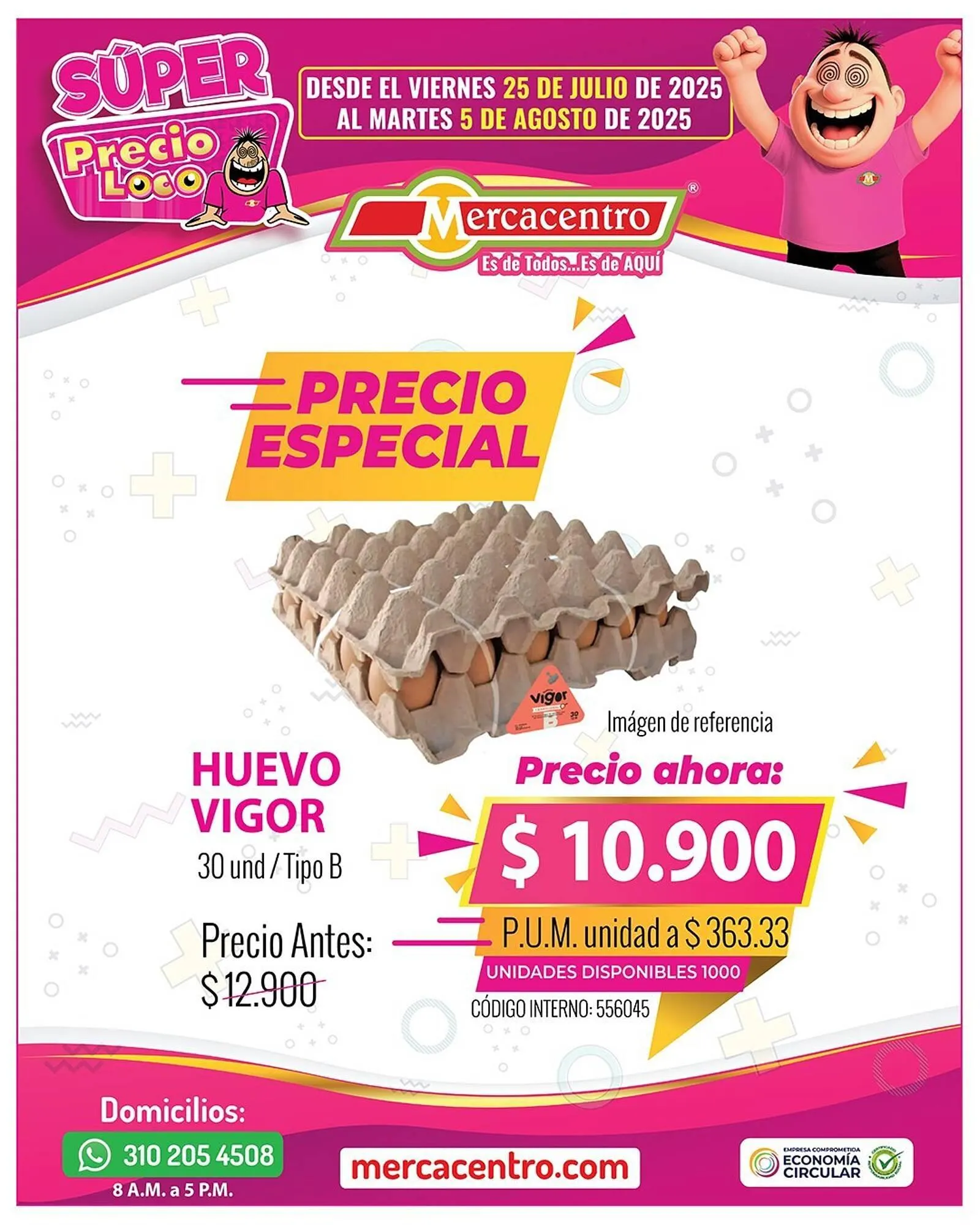 Catalogo de Catálogo MercaCentro 25 de julio al 5 de agosto 2025 - Pag 1