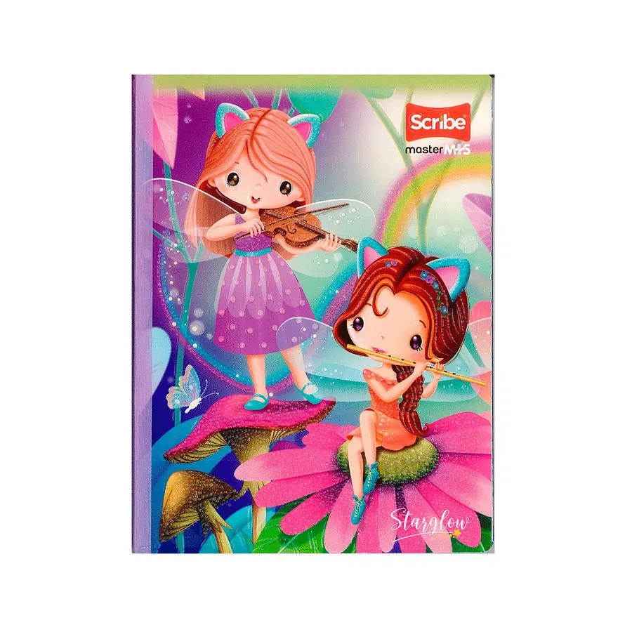 Cuaderno Cosido Starglow 100 Hojas Cuadros