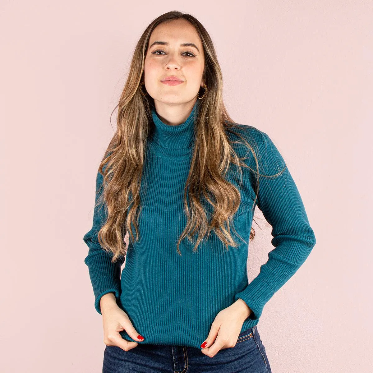 Buzo color verde, para dama