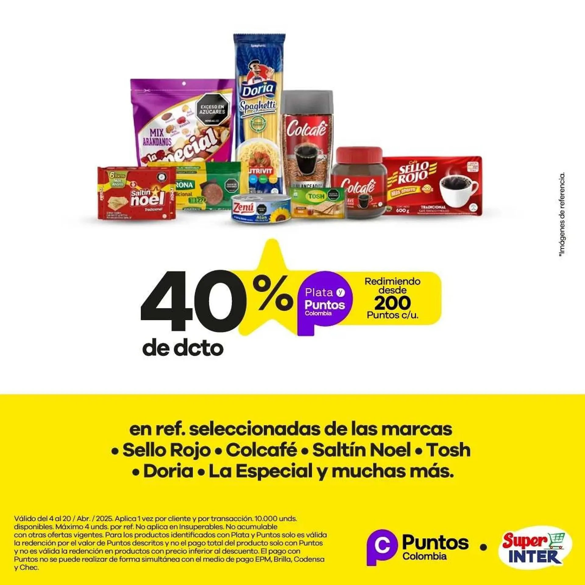 Catalogo de Catálogo Super Inter 3 de abril al 20 de abril 2025 - Pag 1