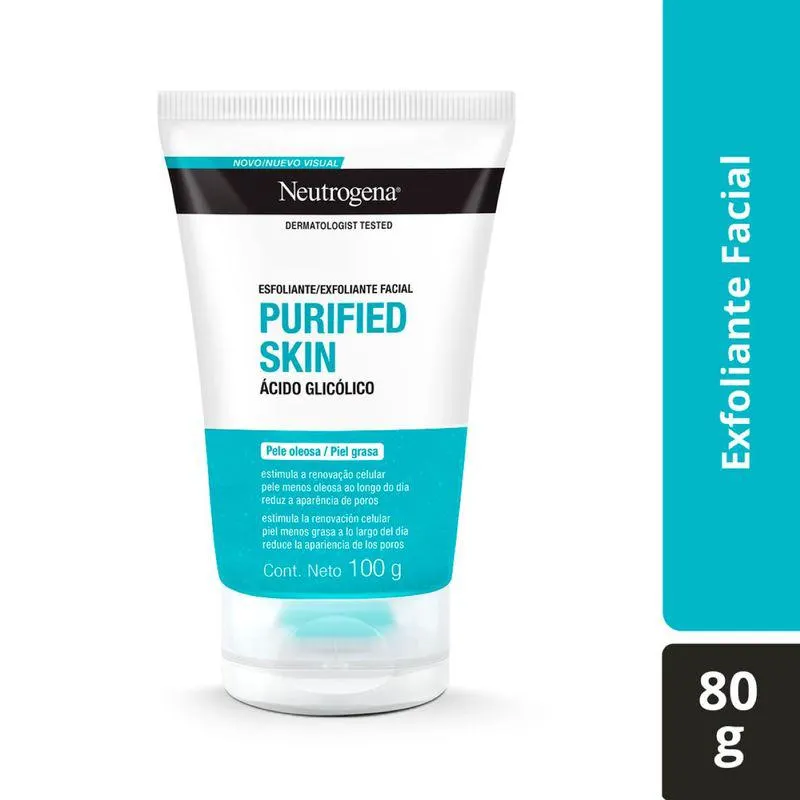 Neutrogena Gel Exfoliante Purified Skin Tubo X 100 Gr