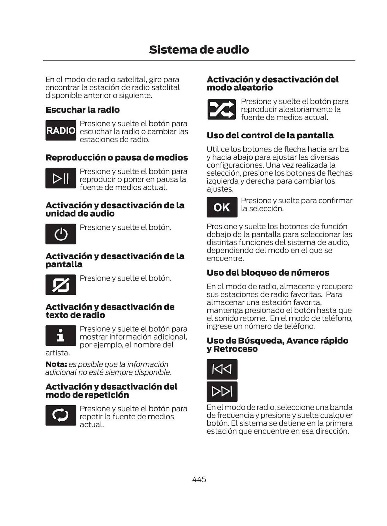 Catalogo de Catálogo Ford 29 de octubre al 29 de octubre 2025 - Pag 447