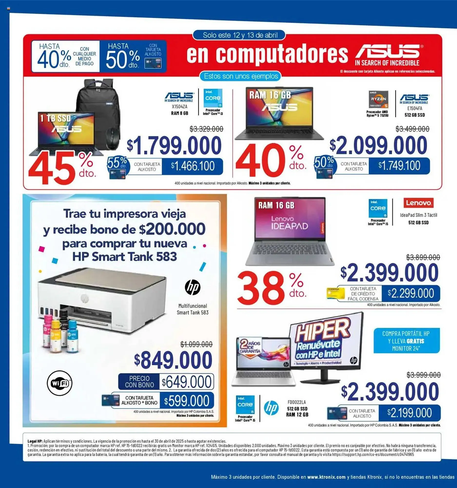 Catalogo de Catálogo Ktronix 13 de abril al 18 de abril 2025 - Pag 2