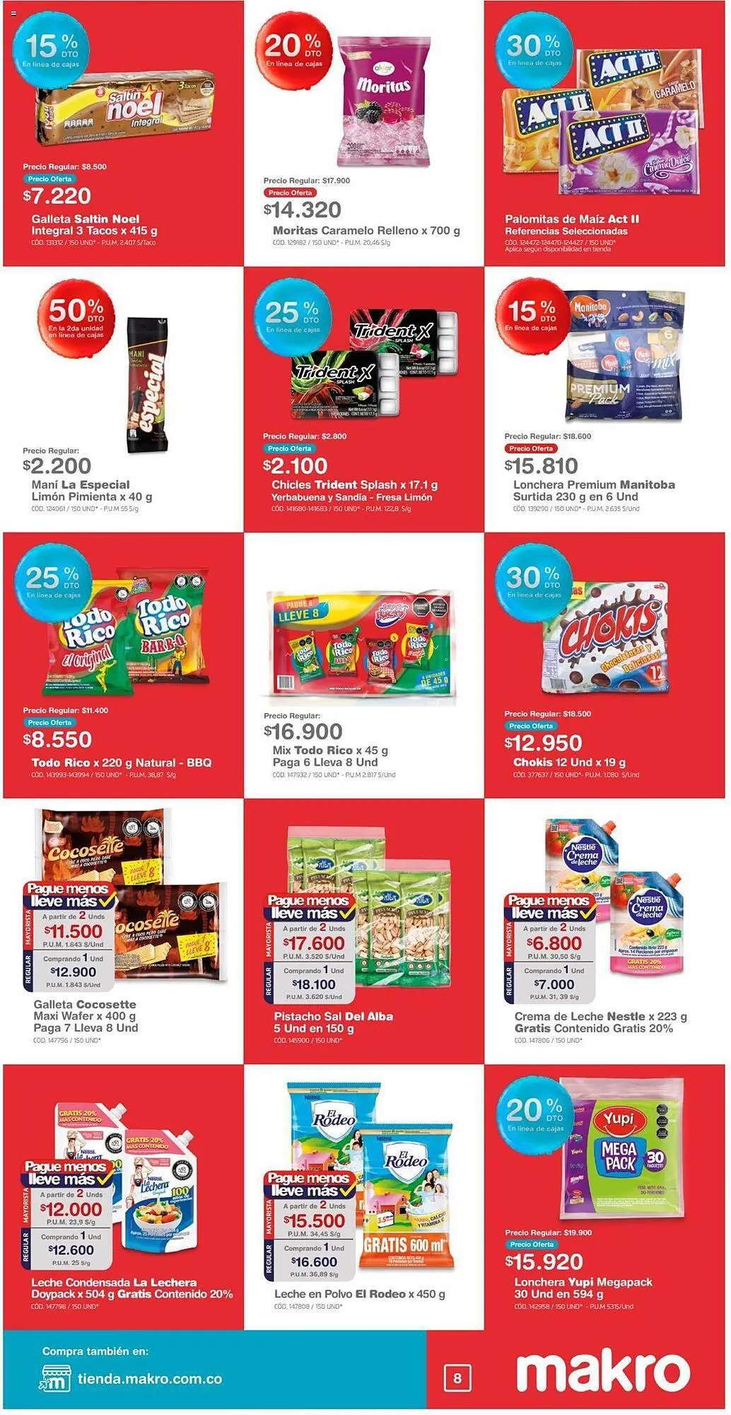 Catalogo de Catálogo Makro 22 de septiembre al 28 de septiembre 2023 - Pag 8