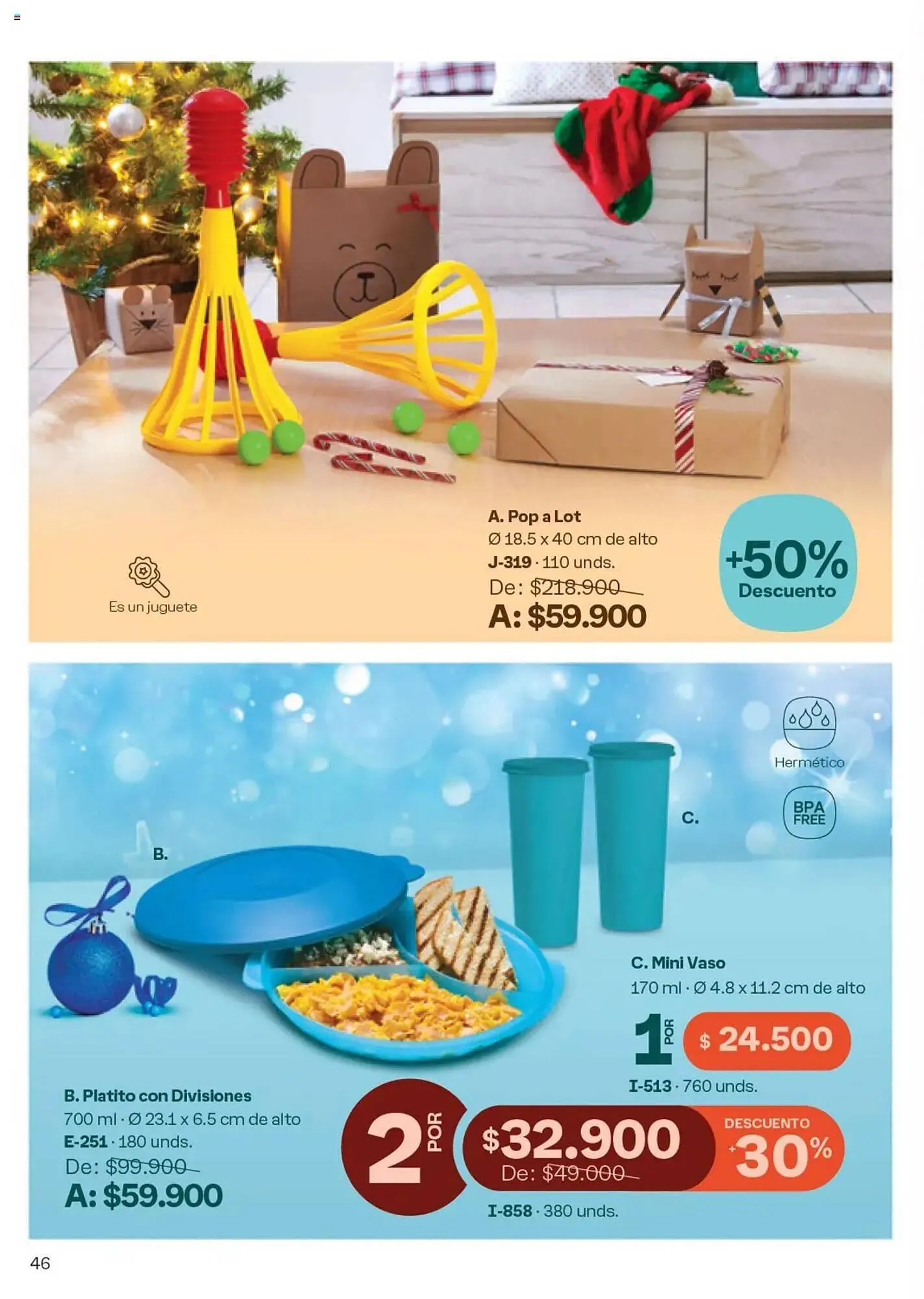 Catalogo de Catálogo Tupperware 29 de noviembre al 26 de diciembre 2024 - Pag 46