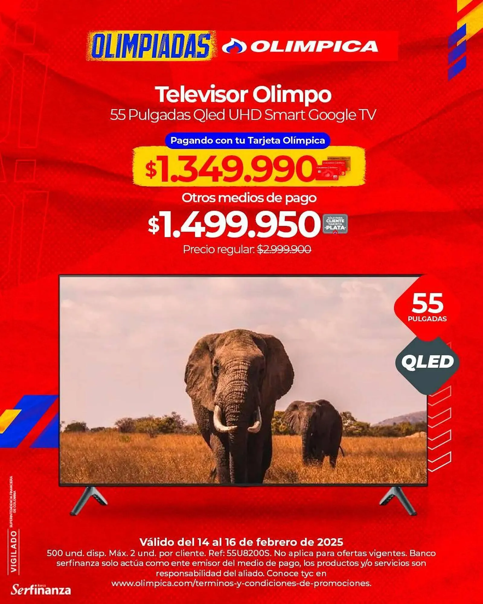 Catalogo de Catálogo Olímpica 14 de febrero al 16 de febrero 2025 - Pag 1