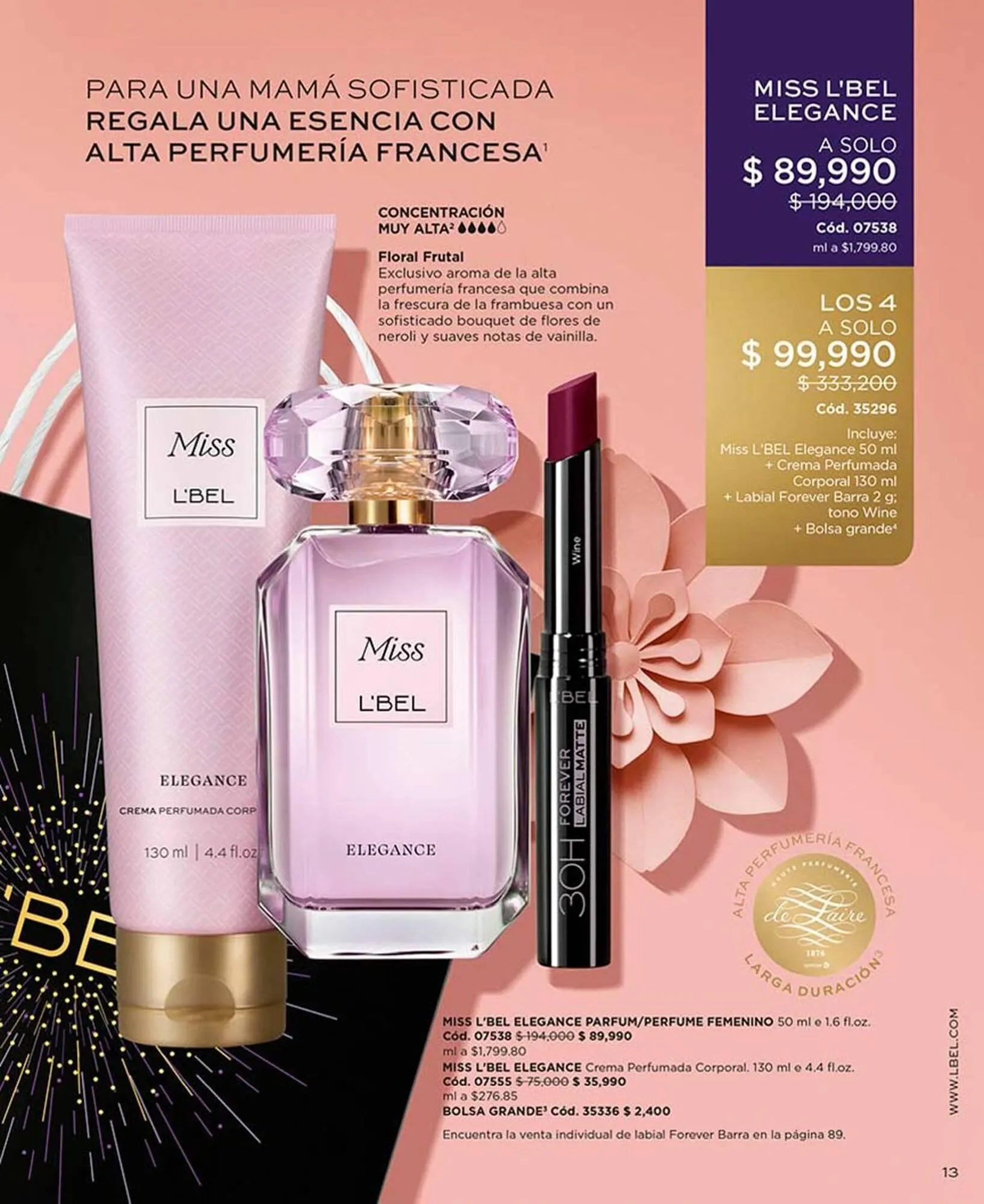 Catalogo de Catálogo L'bel 14 de abril al 14 de mayo 2026 - Pag 13