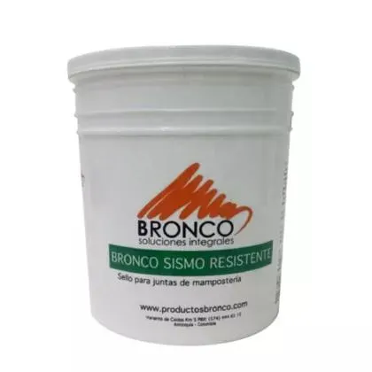 Bronco Sismo Resistente 30kg