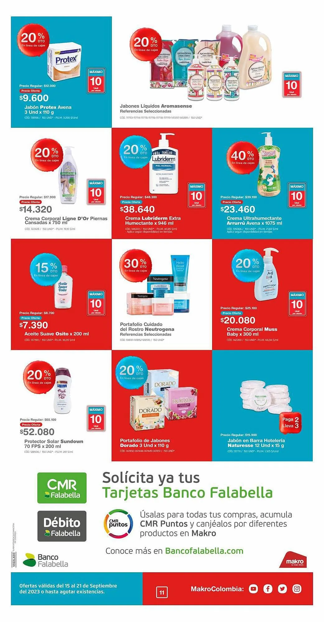 Catalogo de Catálogo Makro 15 de septiembre al 21 de septiembre 2023 - Pag 11