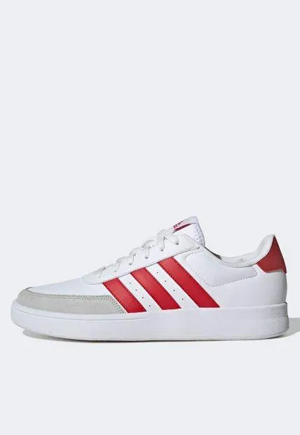 Tenis Lifestyle Blanco-Rojo-Gris adidas Sportswear Breaknet 2.0