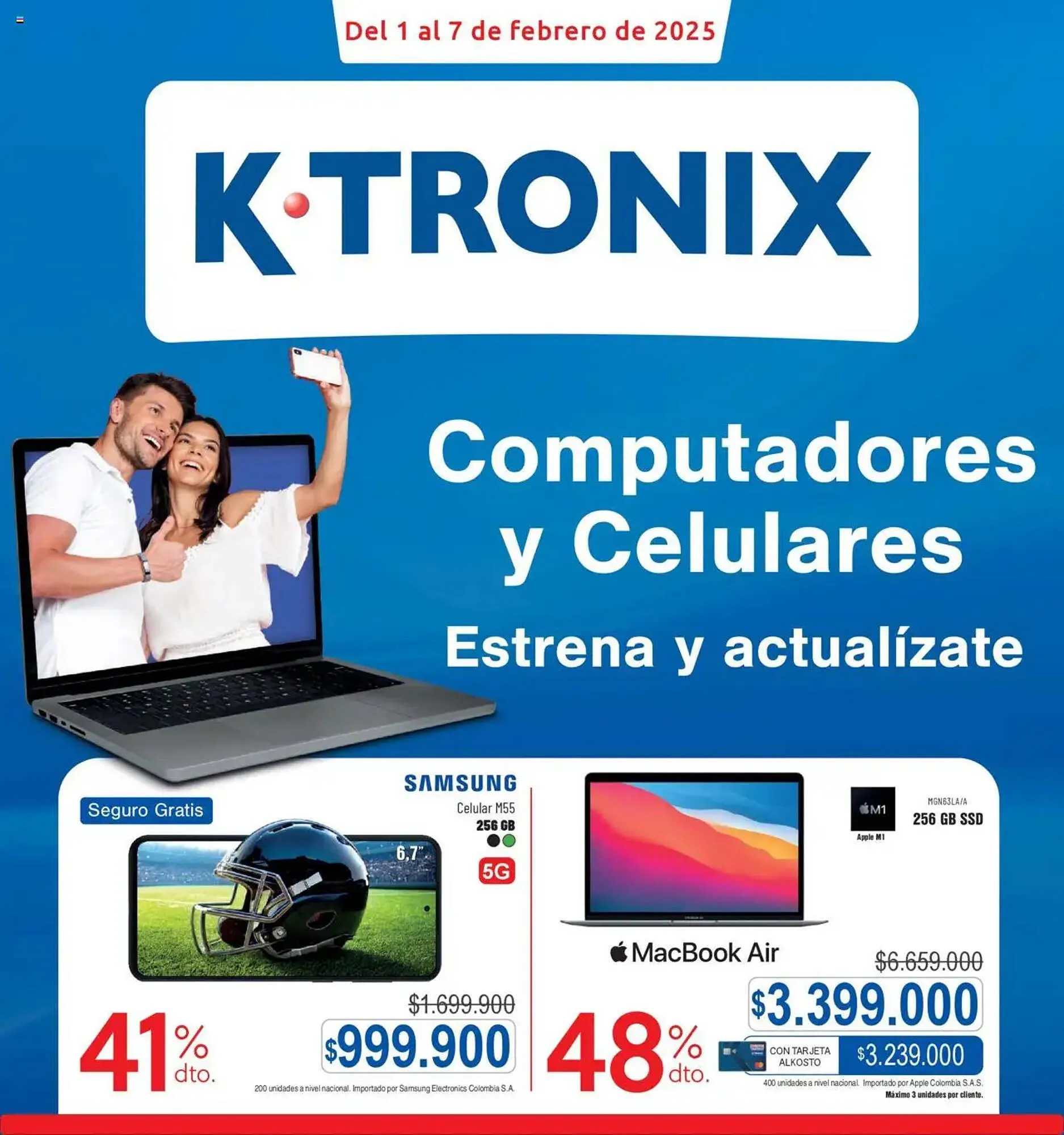 Catalogo de Catálogo Ktronix 1 de febrero al 7 de febrero 2025 - Pag 1