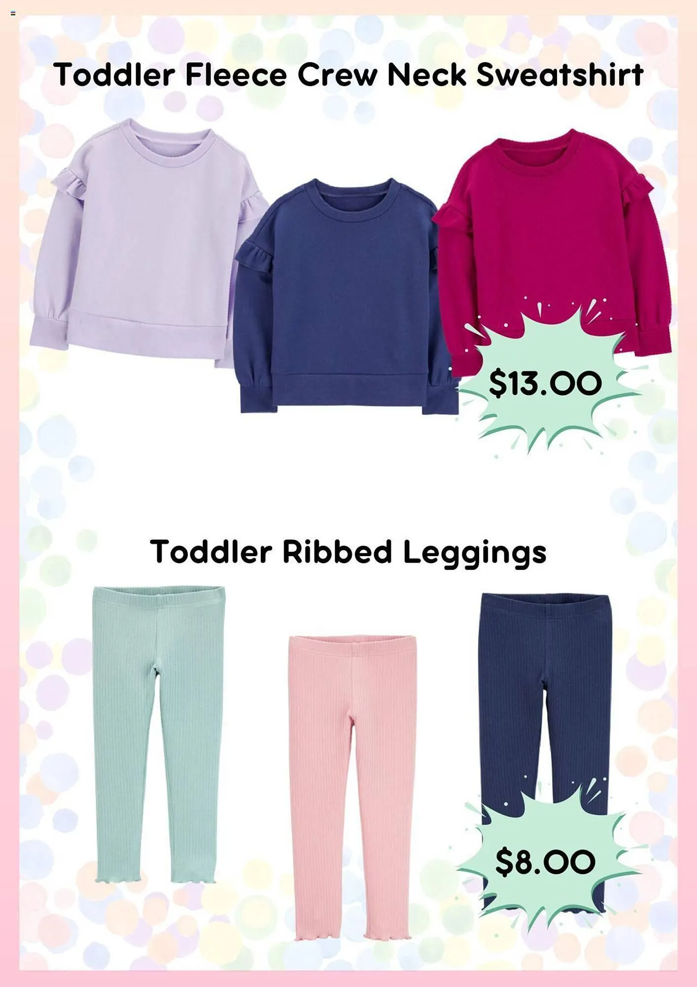 Catalogo de Catálogo Carter's 26 de agosto al 26 de septiembre 2024 - Pag 3