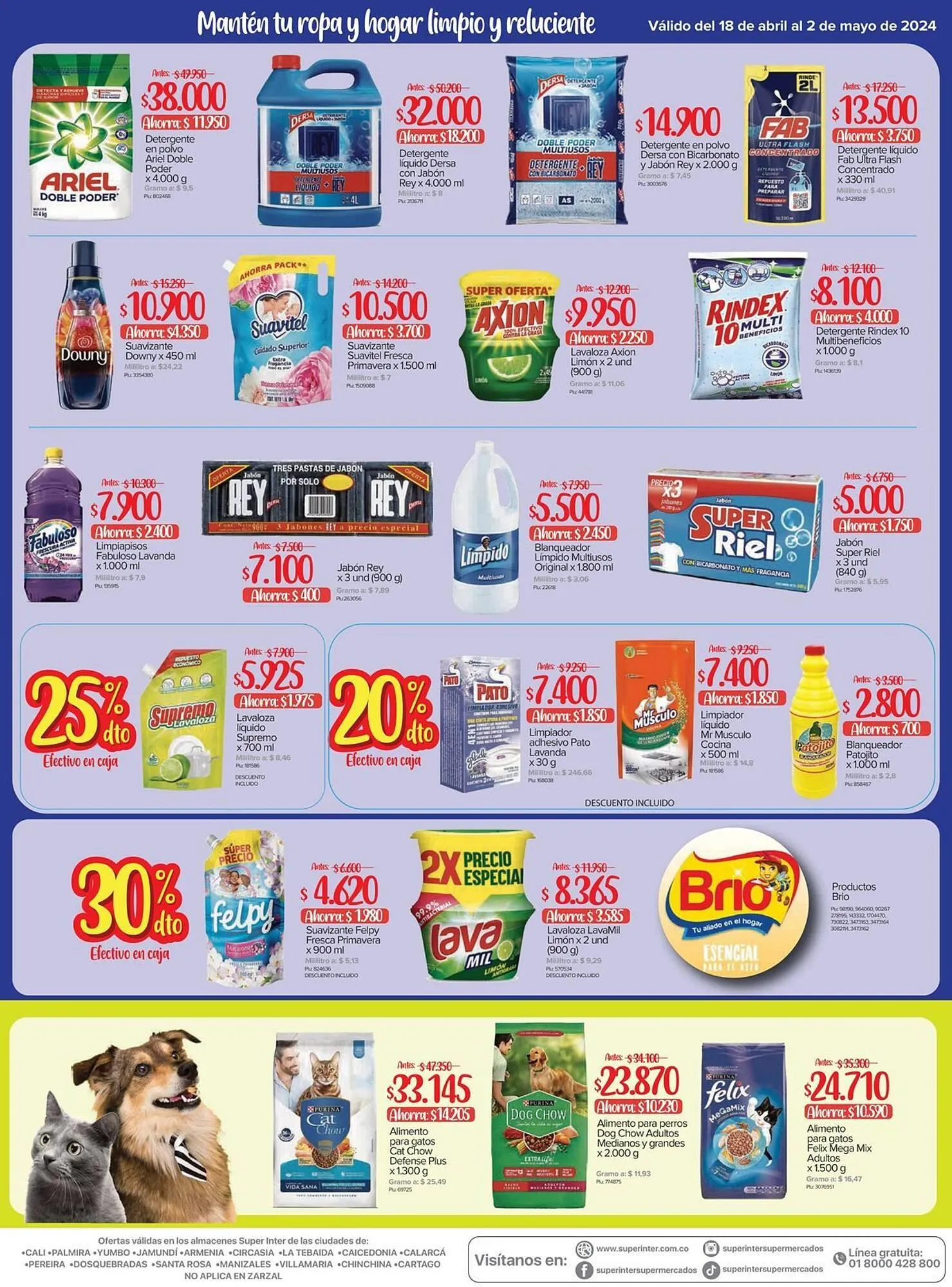 Catalogo de Catálogo Super Inter 19 de abril al 2 de mayo 2024 - Pag 3