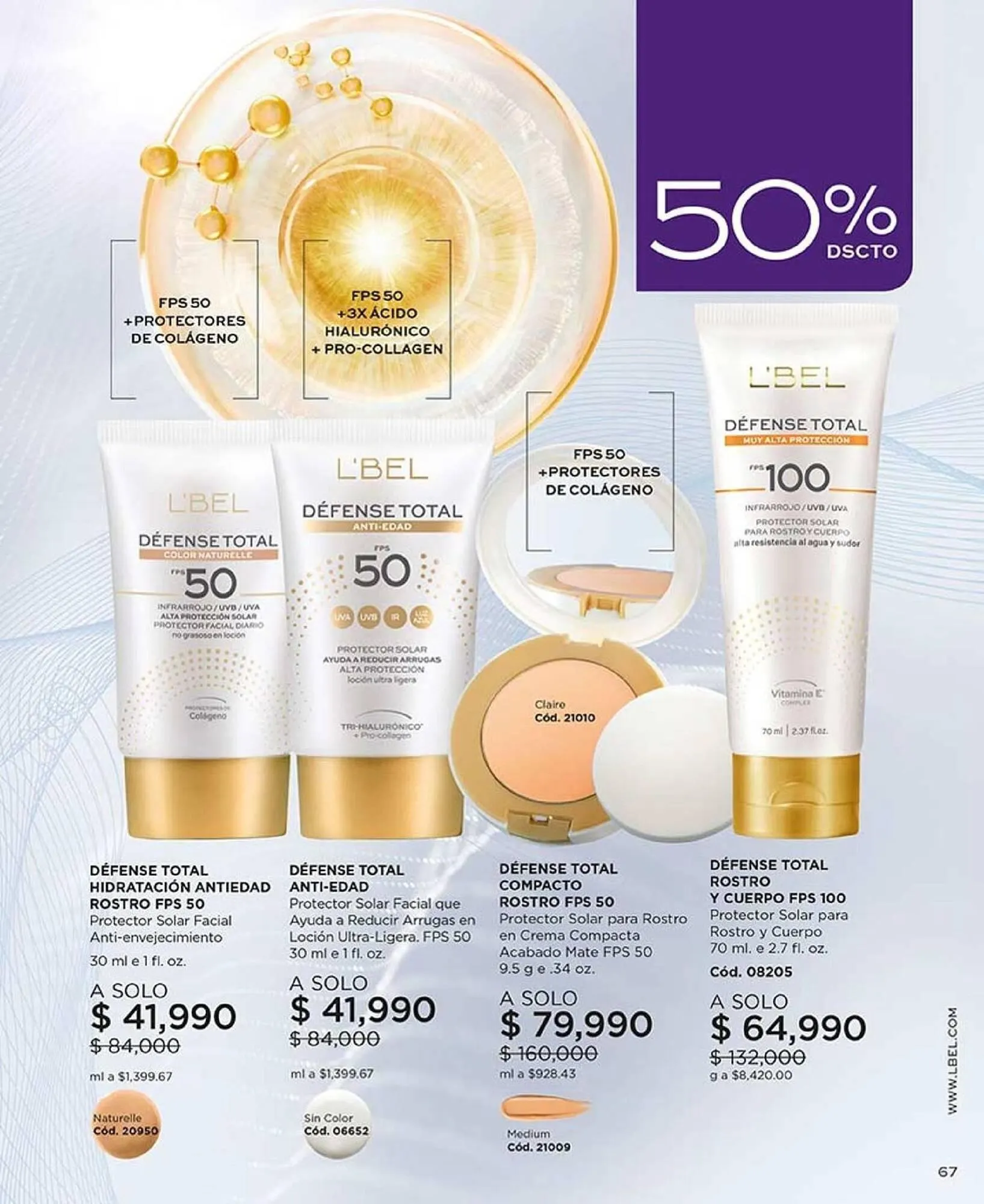 Catalogo de Catálogo L'bel 9 de abril al 30 de abril 2025 - Pag 71