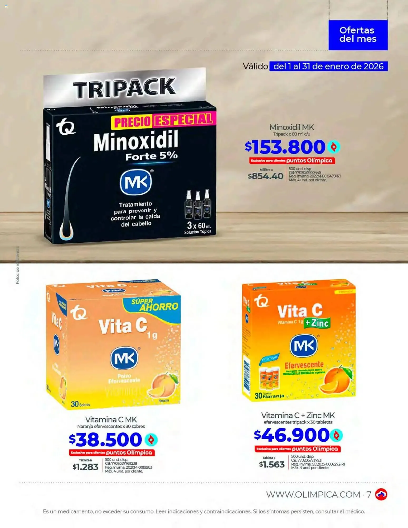 Catalogo de Catálogo Olímpica 1 de enero al 31 de enero 2026 - Pag 7