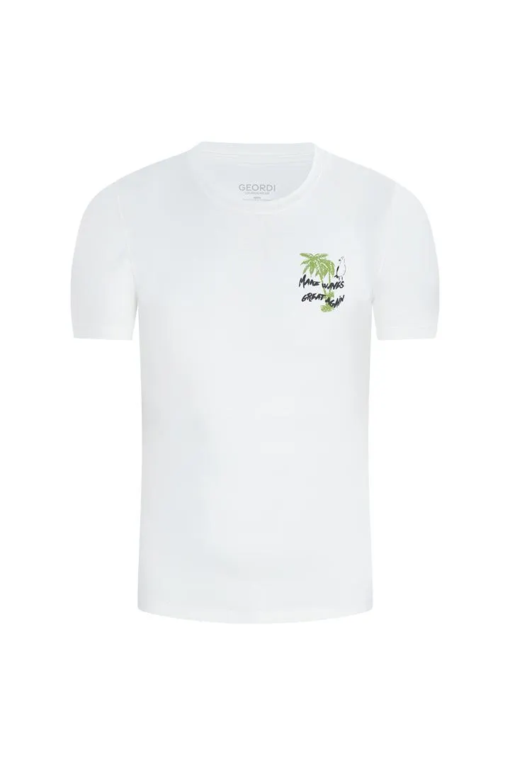 Camiseta cuello redondo (GWS1B4)