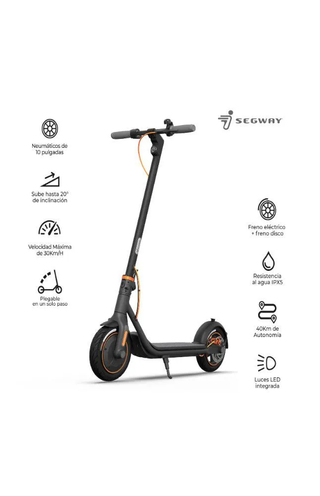 Patineta Ninebot KickScooter F40 Segway