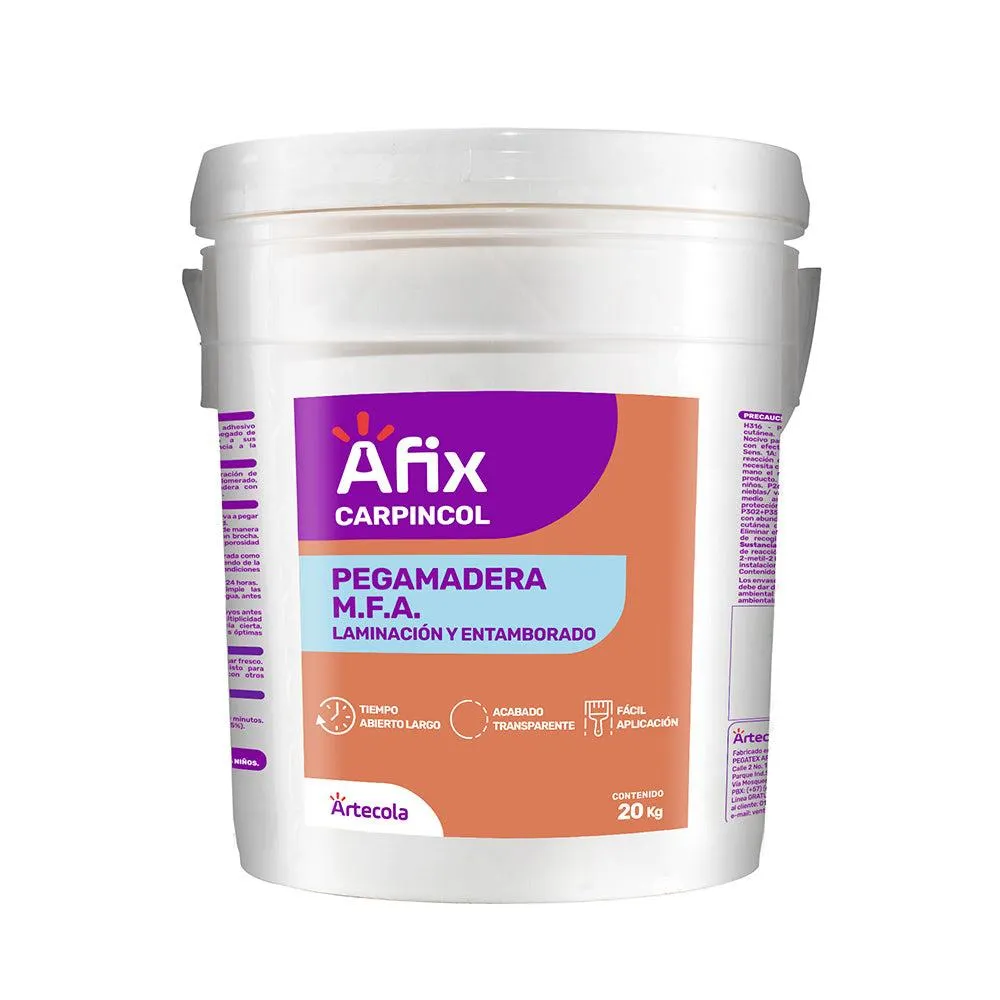 Pegante pegamadera mfa 20kg