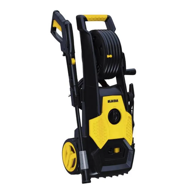 Hidrolavadora alta presión 1800wcarrete manguera 5mts 6ltmin sukra