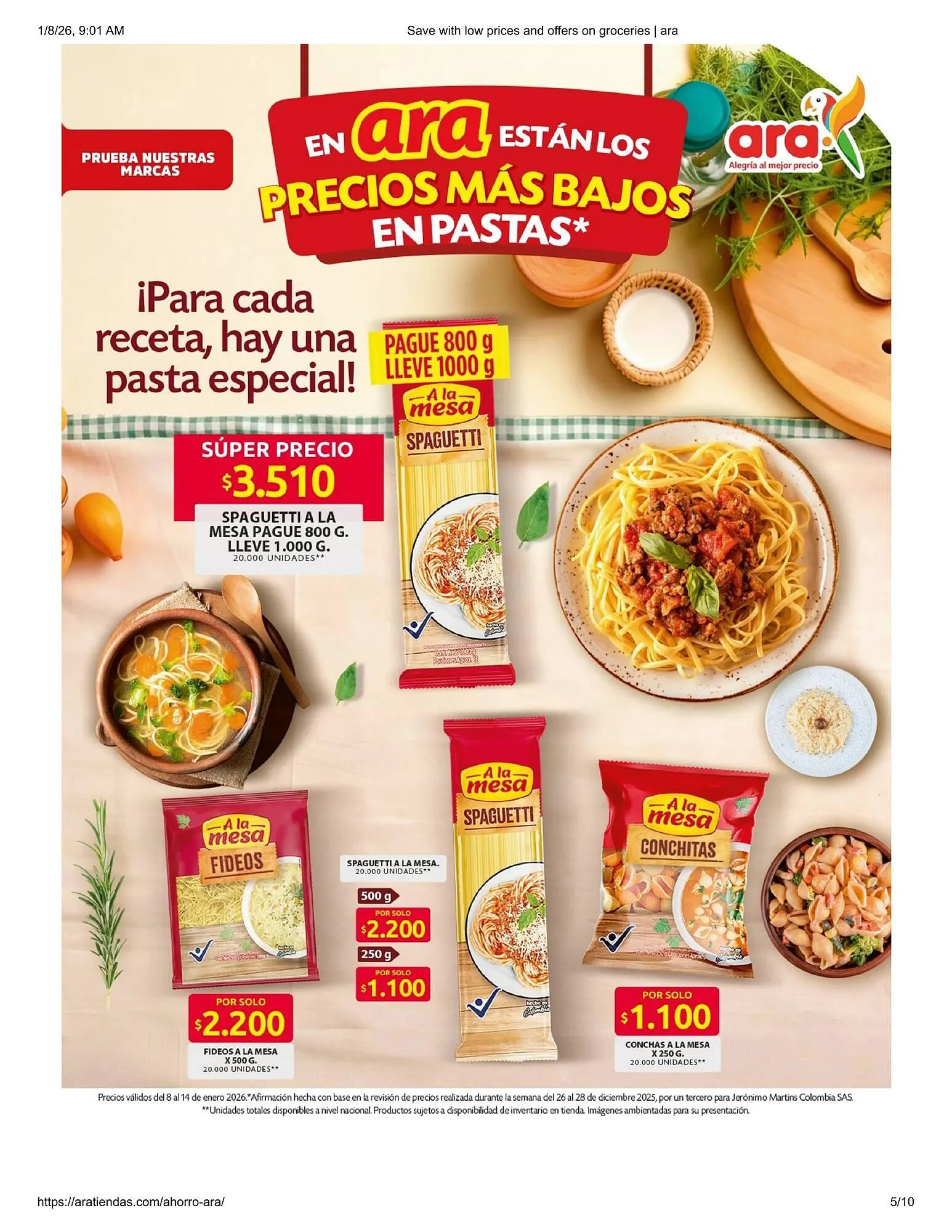Catalogo de Catálogo Ara 8 de enero al 14 de enero 2026 - Pag 5