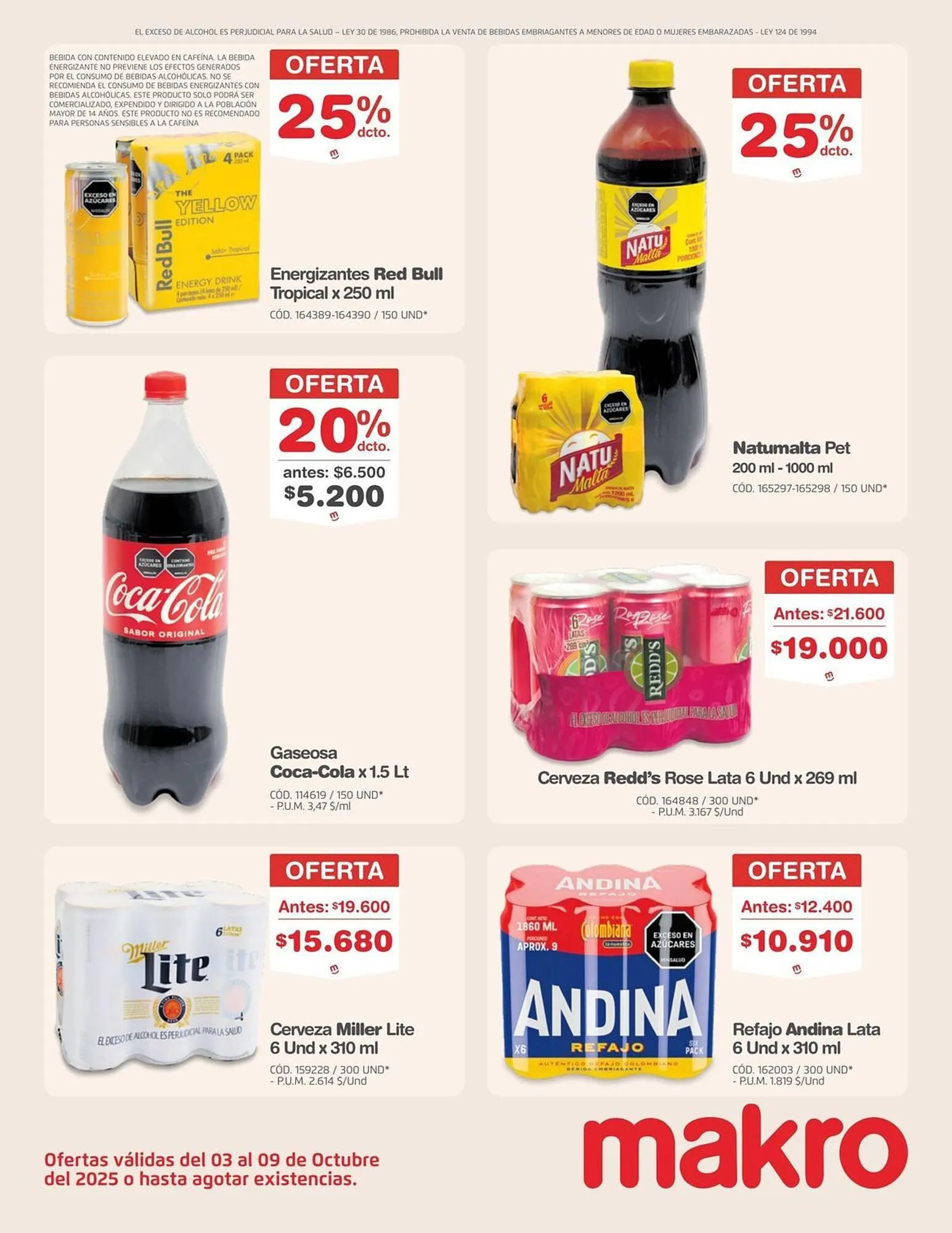 Catalogo de Catálogo Makro 16 de octubre al 30 de octubre 2025 - Pag 10