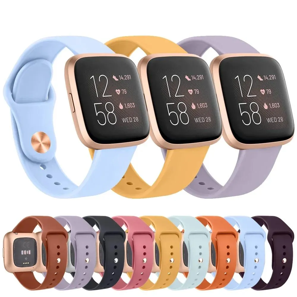 Soft Silicone Band For Fitbit Versa/Versa 2/Versa Lite Strap Bracelet For Fitbit Versa Lite/Versa SE Watchband Wristband Correa
