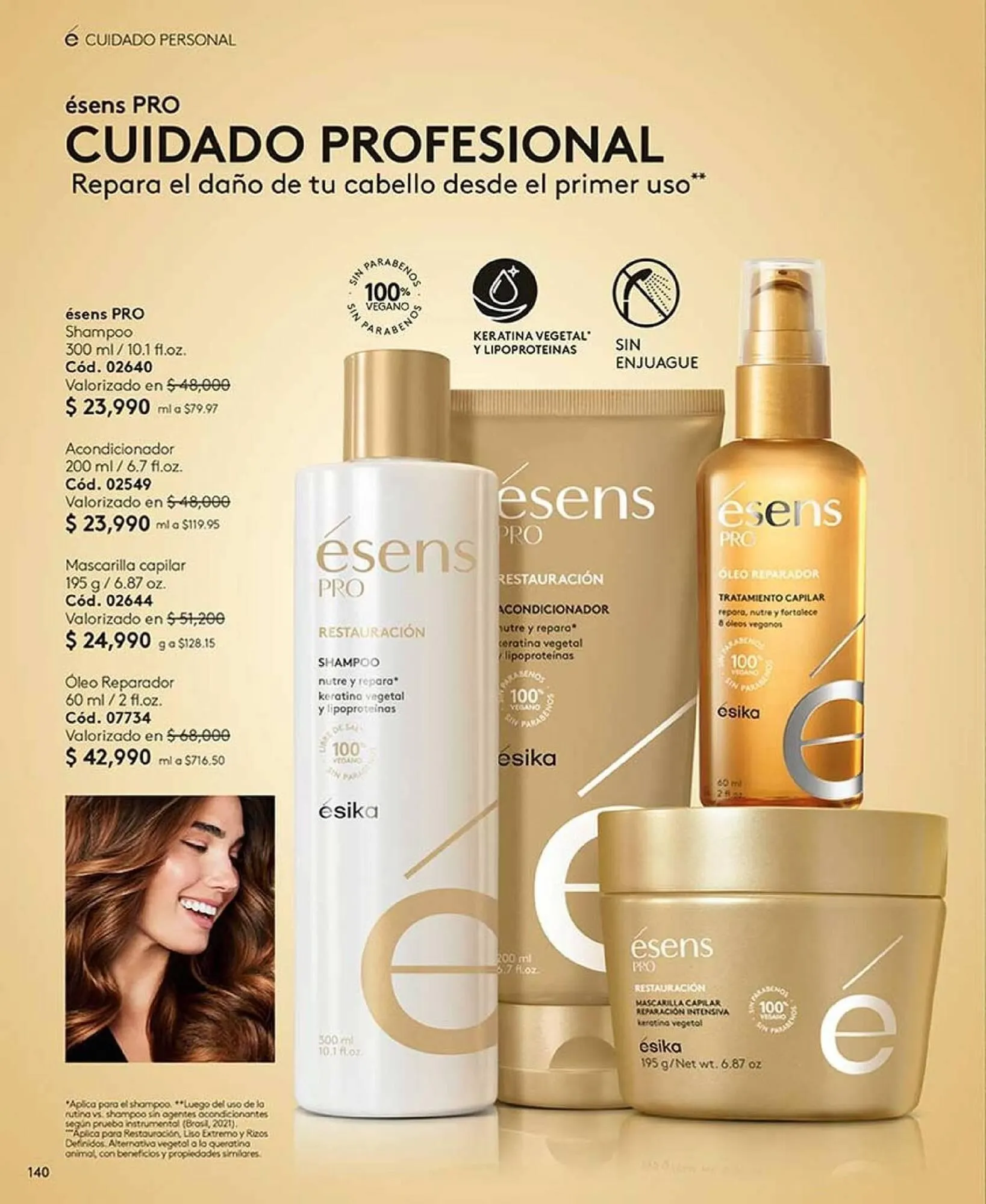 Catalogo de Catálogo Ésika 4 de octubre al 31 de octubre 2025 - Pag 140