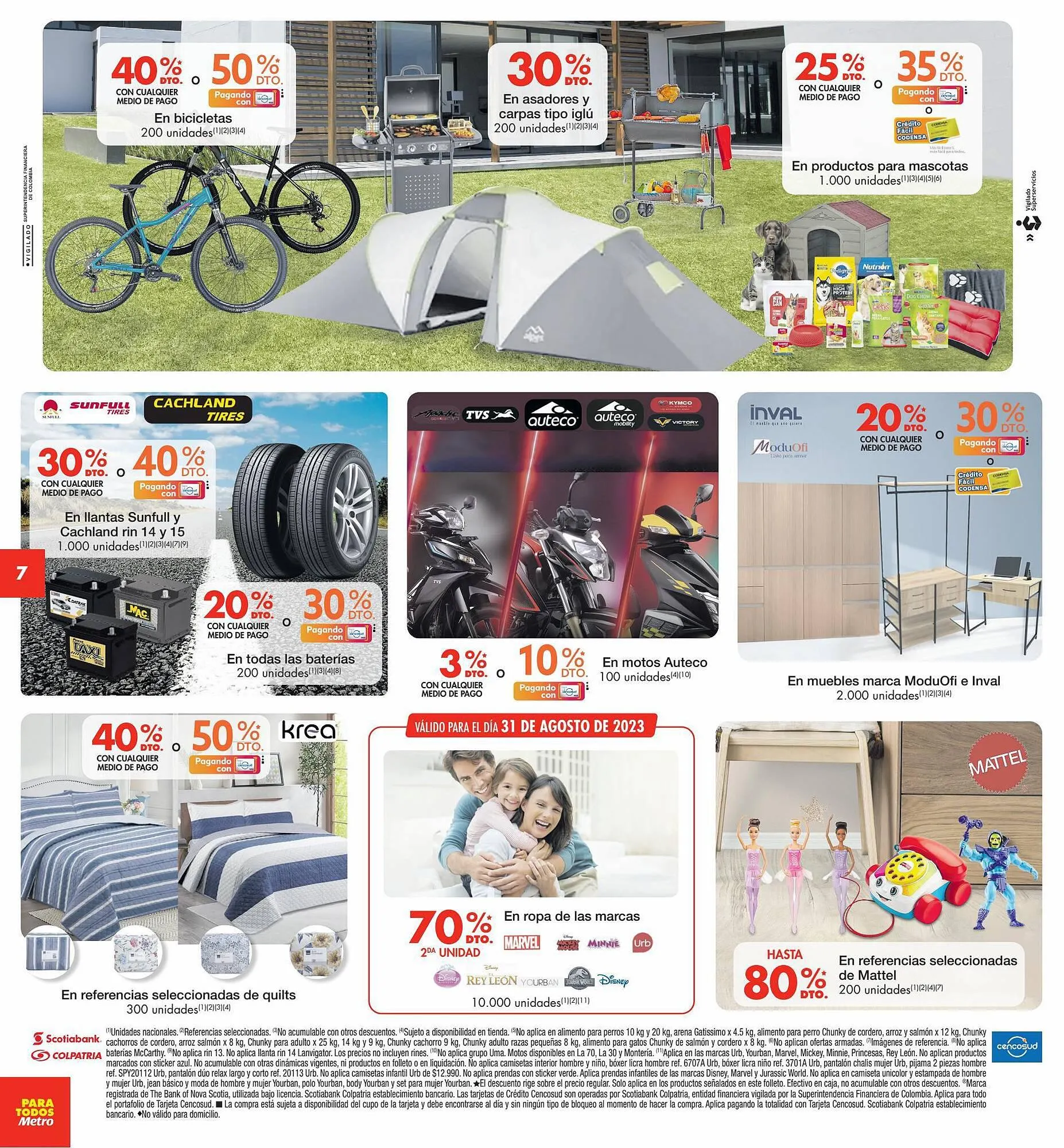 Catalogo de Catálogo Metro 31 de agosto al 3 de septiembre 2023 - Pag 7