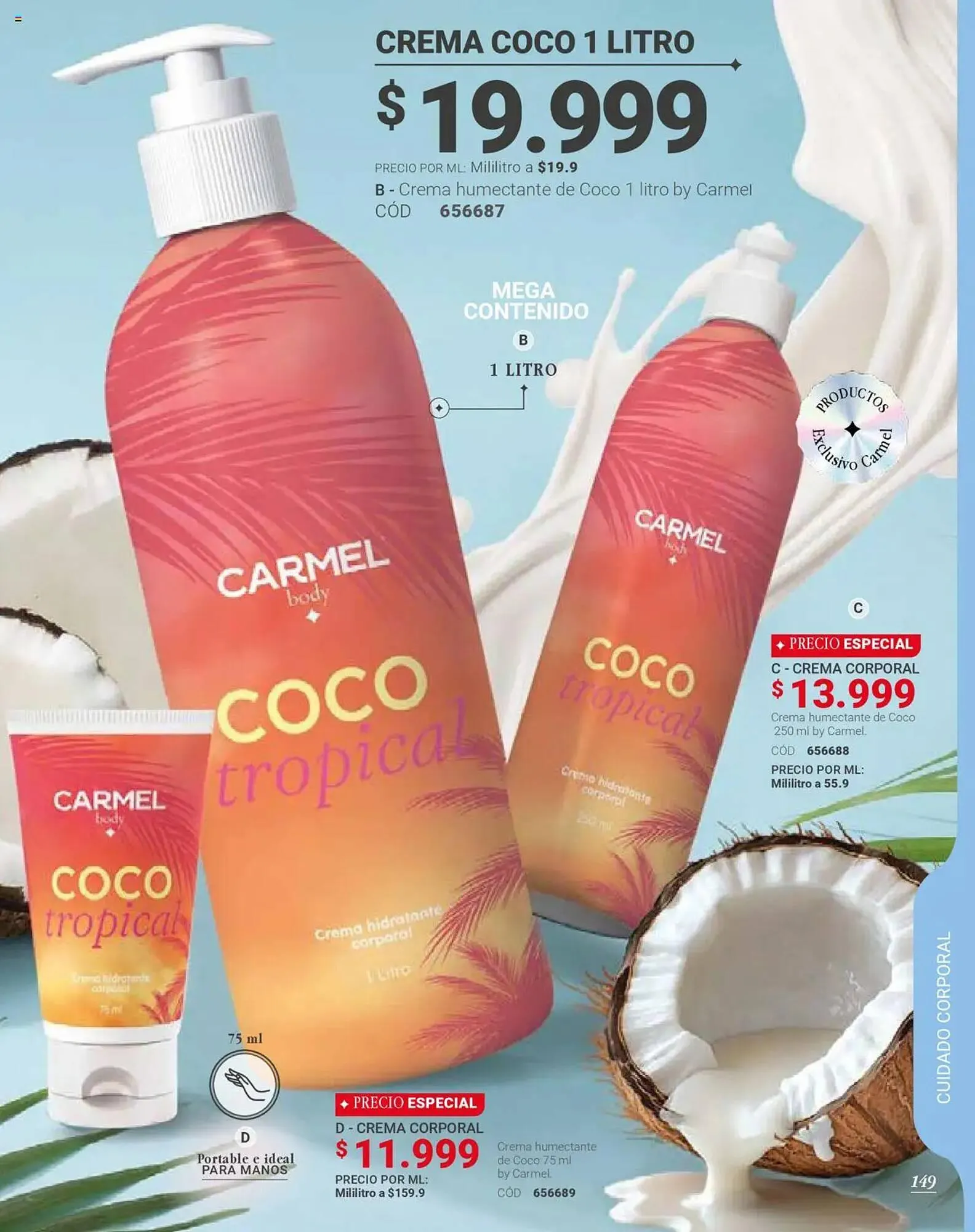 Catalogo de Catálogo Carmel 19 de mayo al 10 de julio 2025 - Pag 149