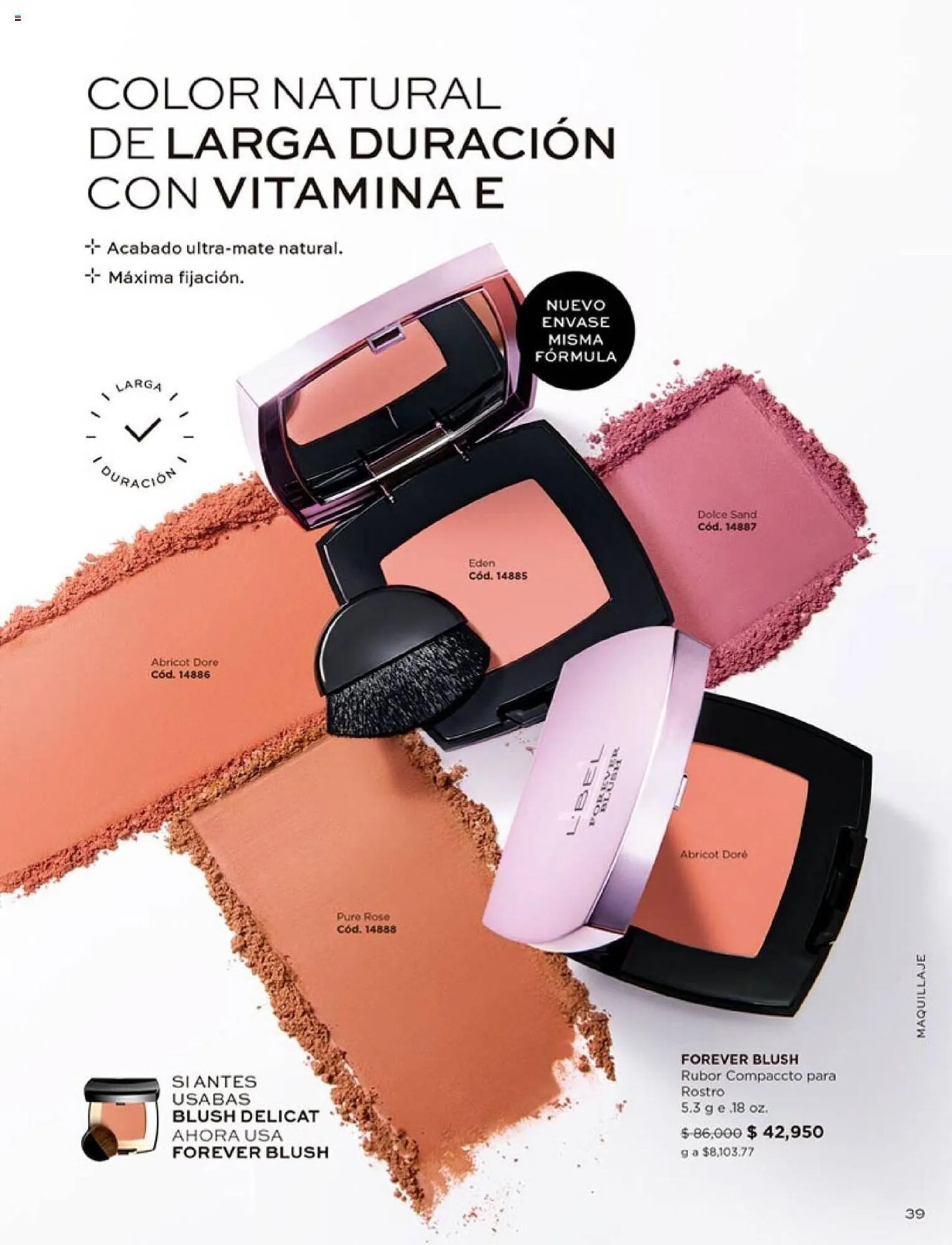 Catalogo de Catálogo L'bel 1 de agosto al 20 de agosto 2023 - Pag 39