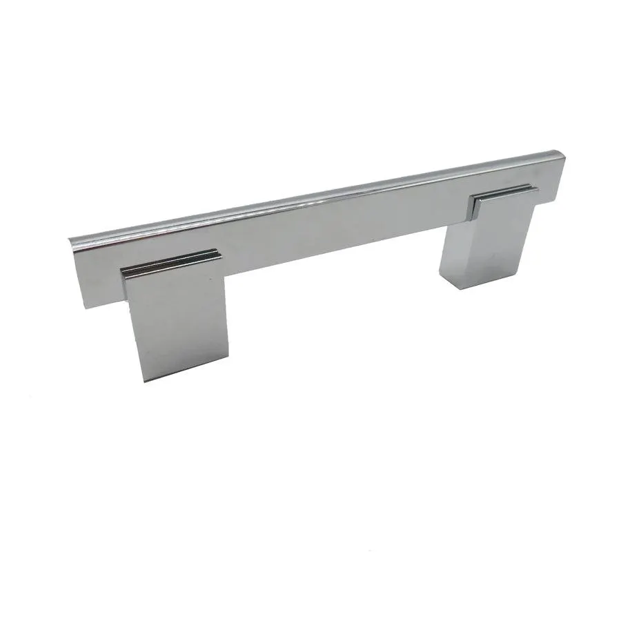 Manija aluminio 326 cromada cc 96 mm