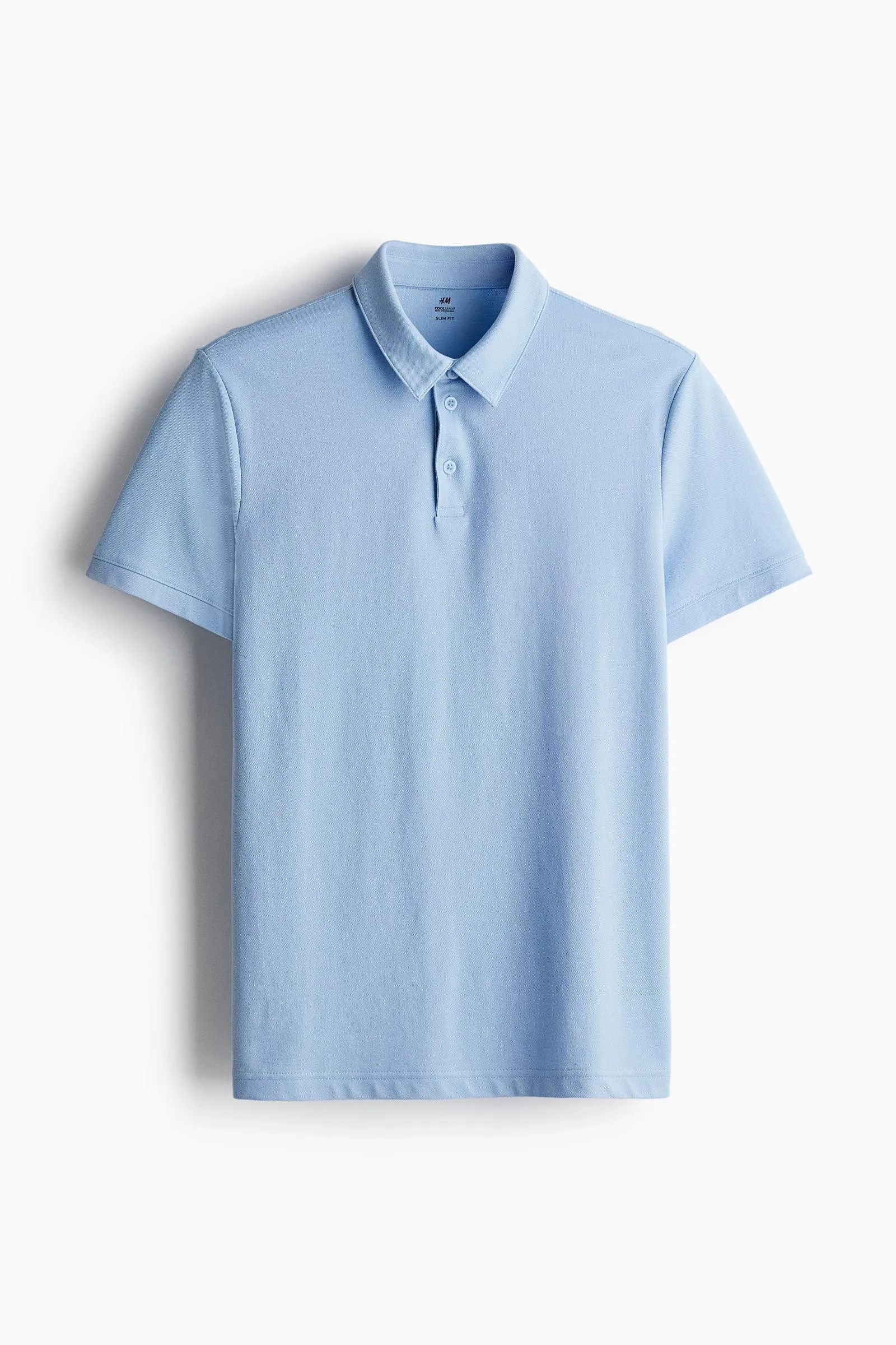 Camiseta estilo polo COOLMAX® Slim Fit