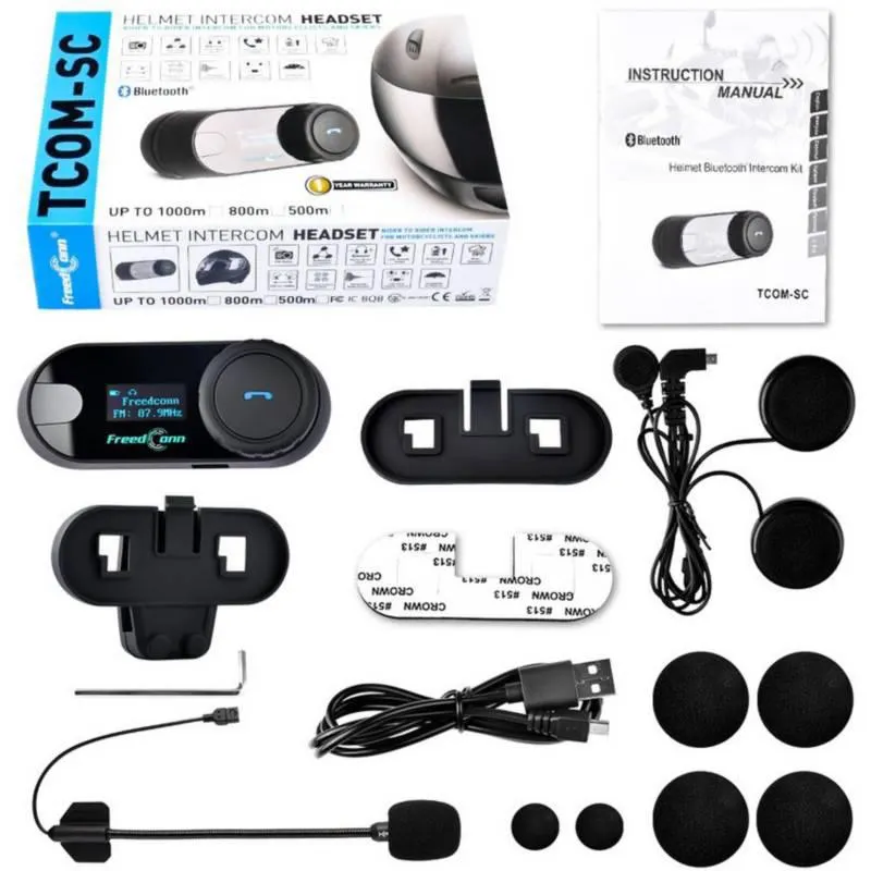 Intercomunicador freedconn tcom-sc