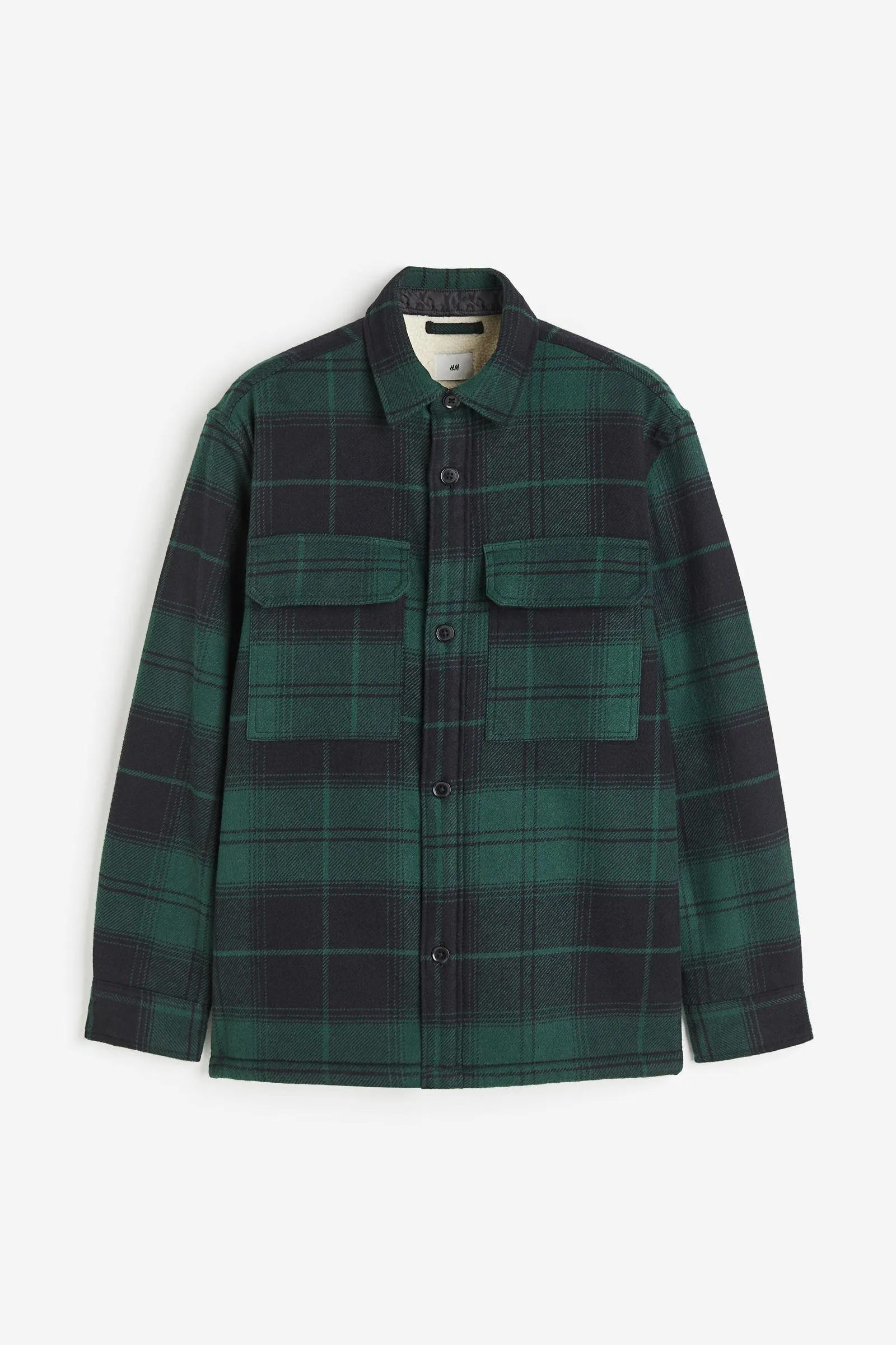 Sobrecamisa con forro en peluche Regular Fit