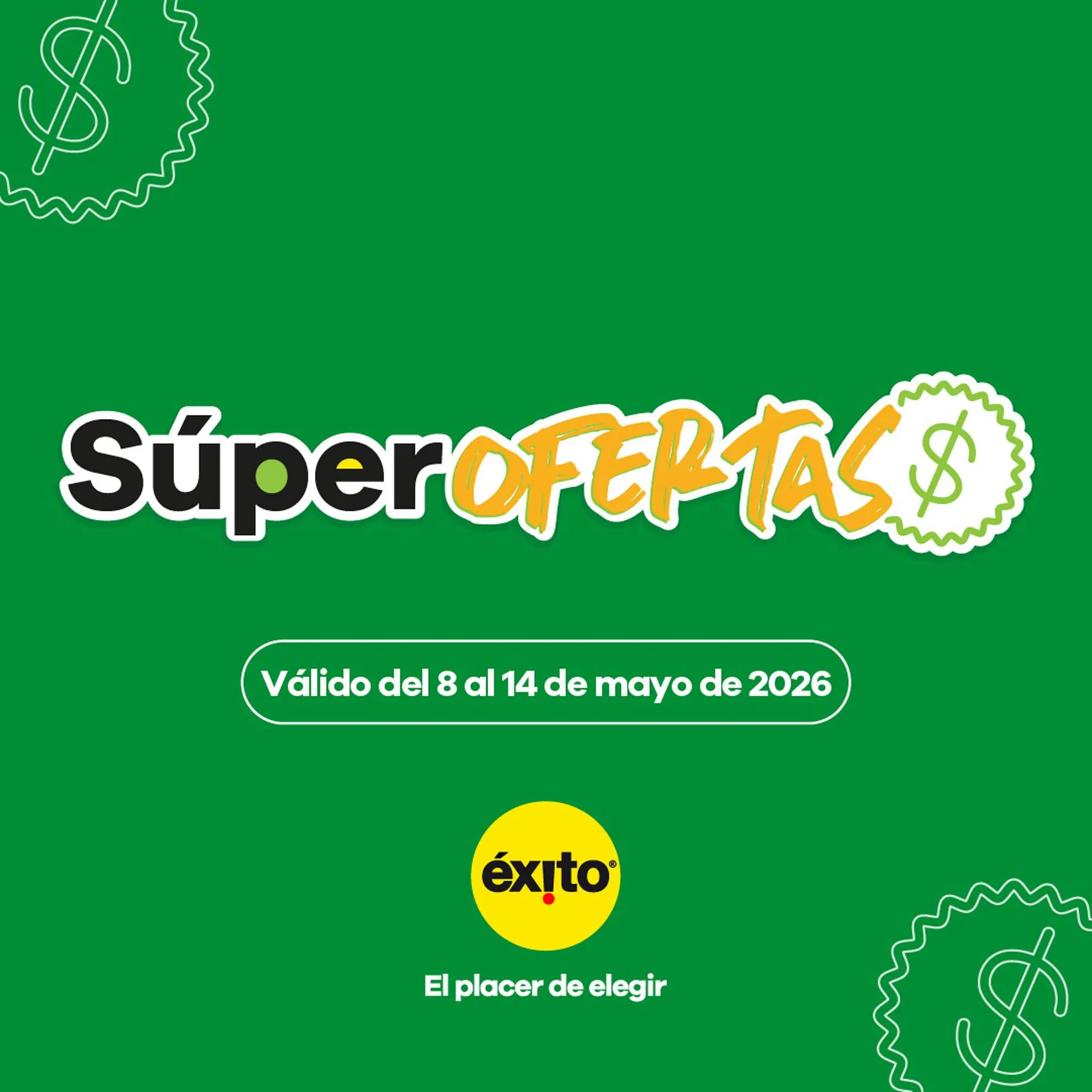 Catalogo de Catálogo Éxito 10 de mayo al 16 de mayo 2026 - Pag 1