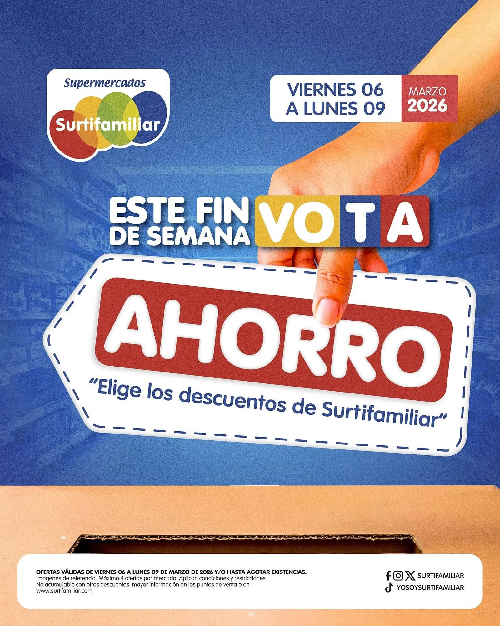 Catalogo de Catálogo Surtifamiliar 6 de marzo al 9 de marzo 2026 - Pag 1