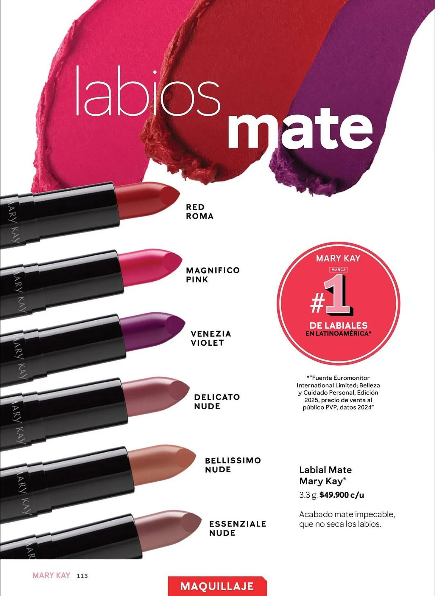 Catalogo de Catálogo Mary Kay 2 de octubre al 31 de octubre 2025 - Pag 113