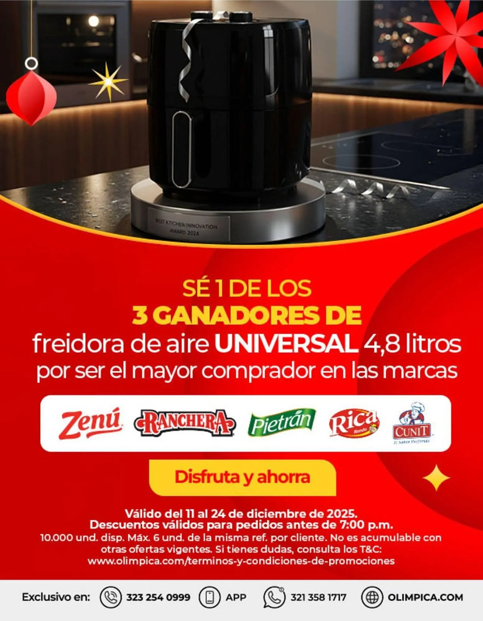 Catalogo de Catálogo Olímpica 11 de diciembre al 24 de diciembre 2025 - Pag 1