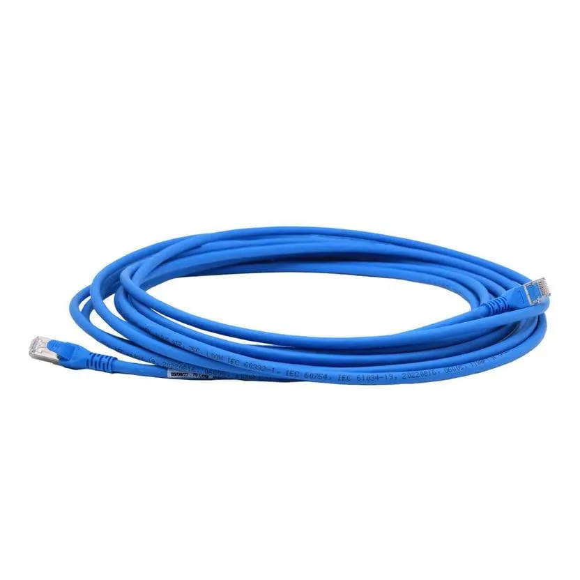 Patch Cord F/UTP Siemon Cat 6A Pc6A-s007ma06ls Azul 23ft 7 m